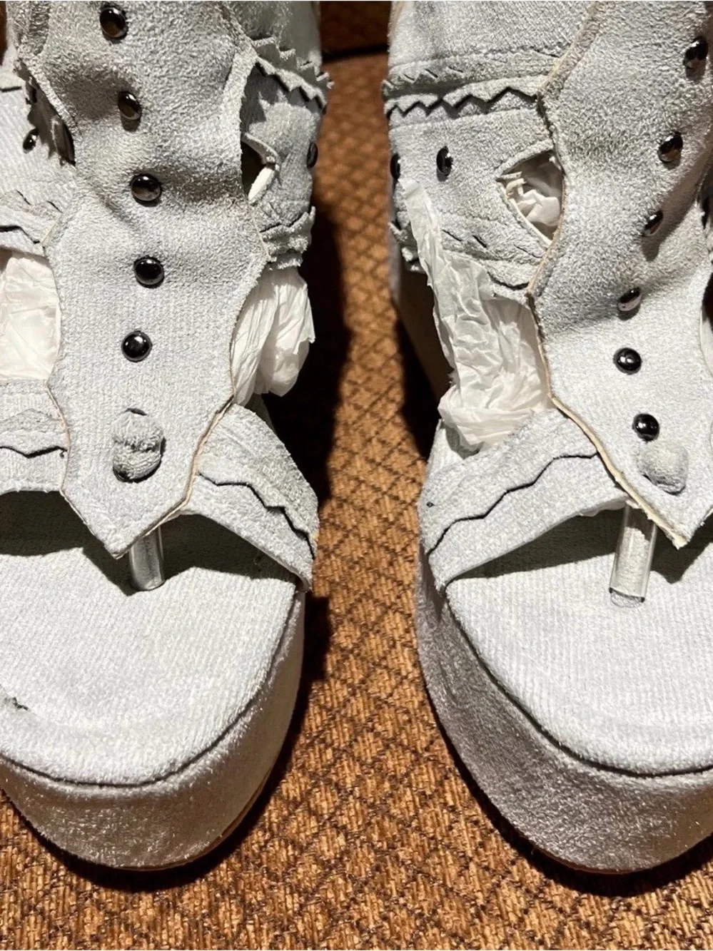 sandal wedges el vaquero inspired boho free people platform goddess 38